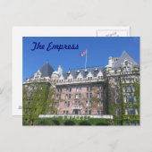 Das Empress Hotel Postkarte (Vorne/Hinten)