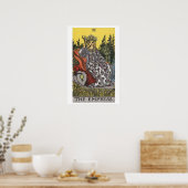 Das Empress Tarot Card Poster (Küche)