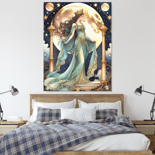 das empress Tarot magische Gemälde Leinwanddruck (Insitu (Schlafzimmer))