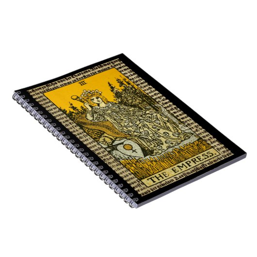 Das Empress-Tarot Notizblock (Rechte Seite)