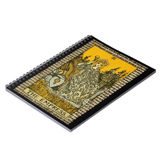 Das Empress-Tarot Notizblock (Linke Seite)