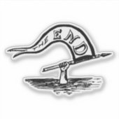 Das Ende Aufkleber (Vorderseite)