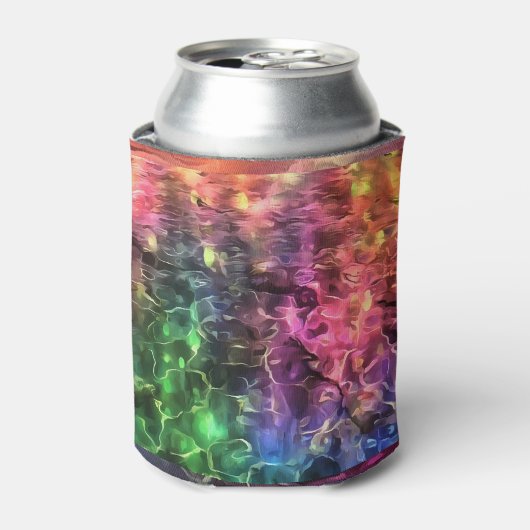 Das Ende der Abstrakten Rainbow-Kunst Dosenkühler (Kanne Vorderseite)