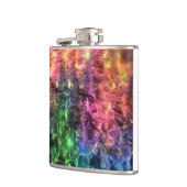 Das Ende der Abstrakten Rainbow-Kunst Flachmann (Links)