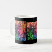 Das Ende der Abstrakten Rainbow-Kunst Kaffeetasse (Vorderseite Links)