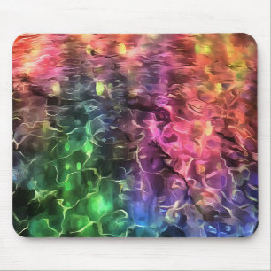 Das Ende der Abstrakten Rainbow-Kunst Mousepad