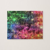 Das Ende der Abstrakten Rainbow-Kunst Puzzle (Horizontal)