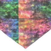 Das Ende der Abstrakten Rainbow-Kunst Tischdecke (Schrägansicht)