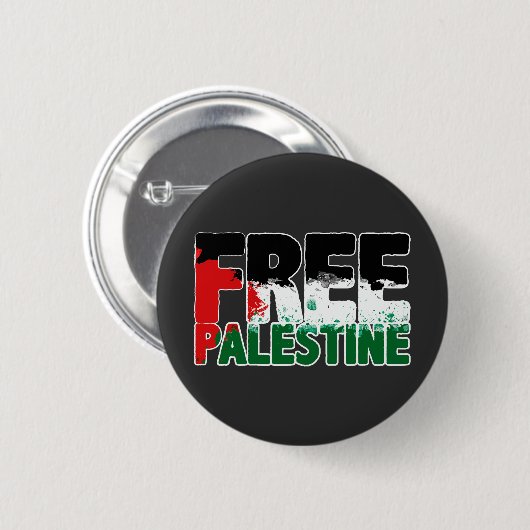 Das Ende der Apartheid für das freie Palästina sto Button (Vorne & Hinten)