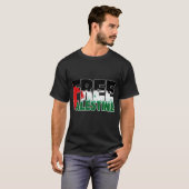 Das Ende der Apartheid für das freie Palästina sto T-Shirt (Vorne ganz)