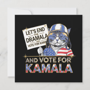 Das Ende der Dramala und die Abstimmung für Kamala Einladung