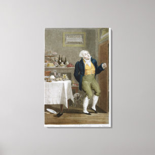 Das Ende der Gastronomes Leinwanddruck