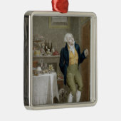 Das Ende der Gastronomes Silbernes Ornament (Rechts)