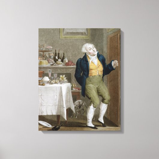 Das Ende der Gastronomie Leinwanddruck (Vorderseite)