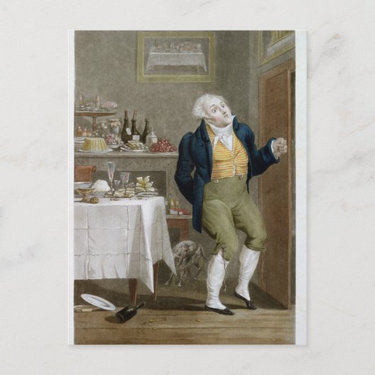 Das Ende der Gastronomie Postkarte (Vorderseite)