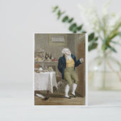 Das Ende der Gastronomie Postkarte (Stehend Vorderseite)