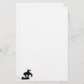 Das Ende der Silhouette Briefpapier (Vorne/Hinten)
