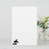 Das Ende der Silhouette Briefpapier (Stehend Vorderseite)