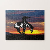 Das Ende der Silhouette Jigsaw Puzzle (Horizontal)