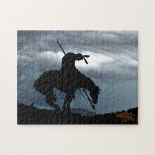 Das Ende der Silhouette Jigsaw Puzzle