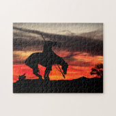 Das Ende der Silhouette Jigsaw Puzzle (Horizontal)