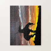 Das Ende der Silhouette Jigsaw Puzzle (Vertikal)