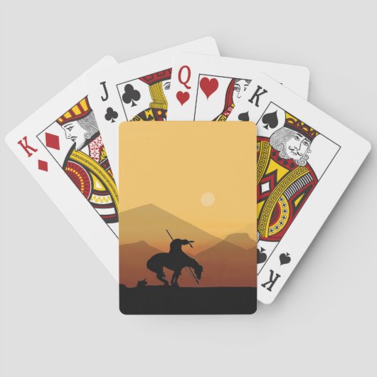Das Ende der Silhouette Spielkarten (Rückseite)