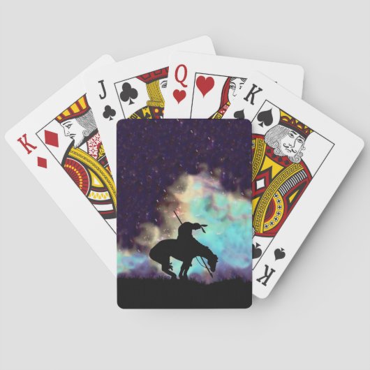 Das Ende der Silhouette Spielkarten (Rückseite)