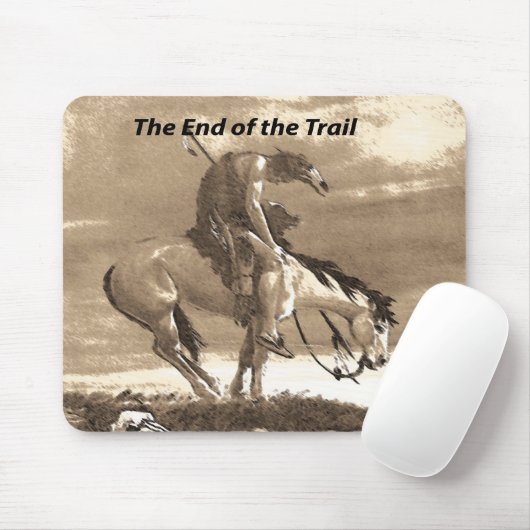 Das Ende der Spur Mousepad (Mit Mouse)