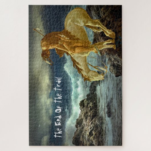 DAS ENDE DER SPUR PUZZLE (Vertikal)