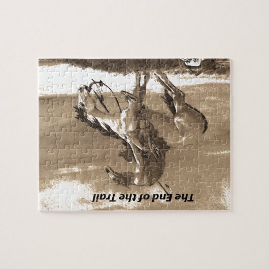 Das Ende der Spur Puzzle (Horizontal)