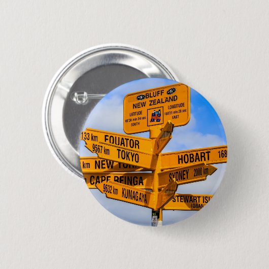 Das Ende der Straße Button (Vorne & Hinten)