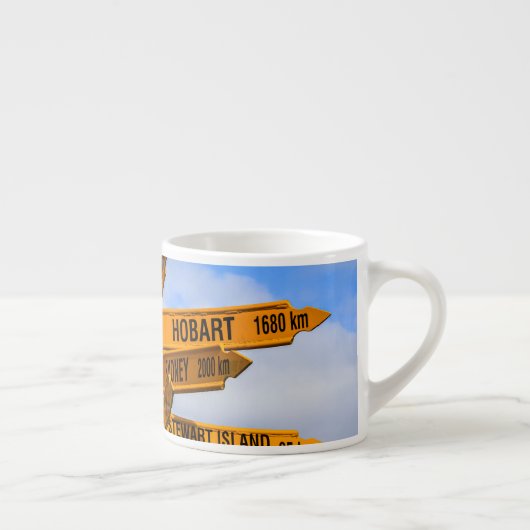 Das Ende der Straße Espressotasse (Rechts)