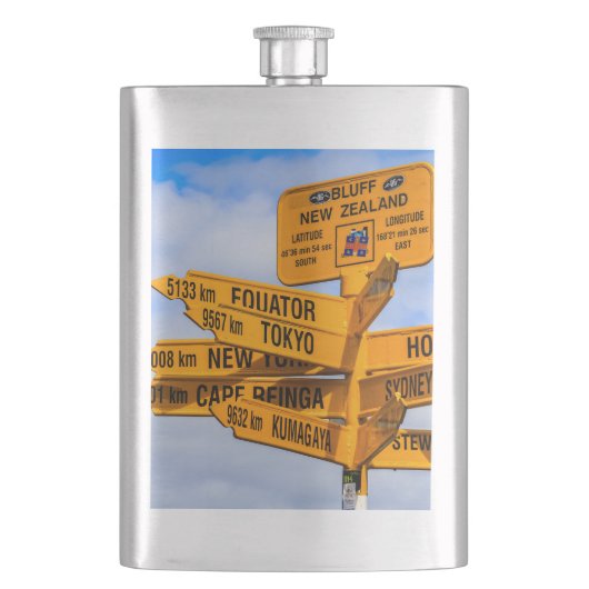 Das Ende der Straße Flachmann (Vorderseite)