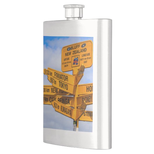 Das Ende der Straße Flachmann (Links)