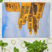 Das Ende der Straße Geschirrtuch (Gefaltet)