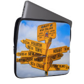 Das Ende der Straße Laptopschutzhülle (Vorne Rechts)