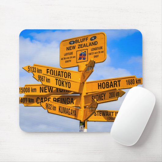 Das Ende der Straße Mousepad (Mit Mouse)