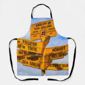 Das Ende der Straße Schürze (Vorderseite)