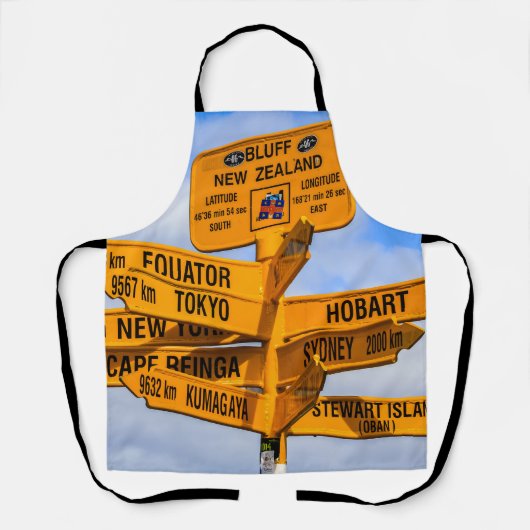 Das Ende der Straße Schürze (Vorderseite)