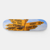 Das Ende der Straße Skateboard (Horizontal)