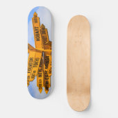 Das Ende der Straße Skateboard (Vorderseite)