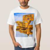 Das Ende der Straße T-Shirt (Vorderseite)