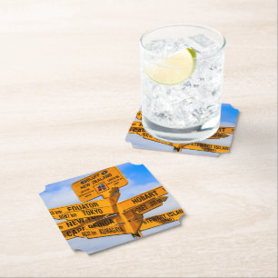 Das Ende der Straße Untersetzer