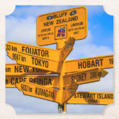 Das Ende der Straße Untersetzer (Vorderseite)