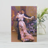 Das Ende der Tänzer Einladung (Stehend Vorderseite)