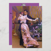 Das Ende der Tänzer Einladung (Vorne/Hinten)