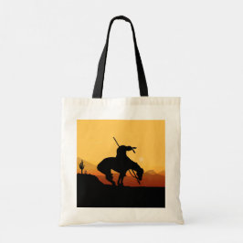 Das Ende der Tour Silhouette Tragetasche