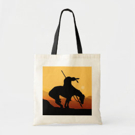 Das Ende der Tour Silhouette Tragetasche