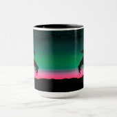 Das Ende der Trail Coffee Tasse (Zentrum)